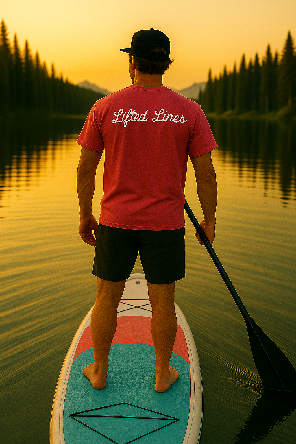 LIfted Lines Tee